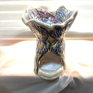 Vintage Heather Goldminc Ceramic Tealight Holder, Never used